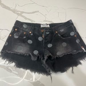 One X one teaspoon shorts